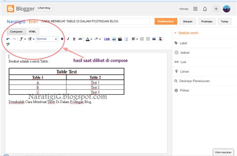 Cara Membuat Table Di Html Hutomo