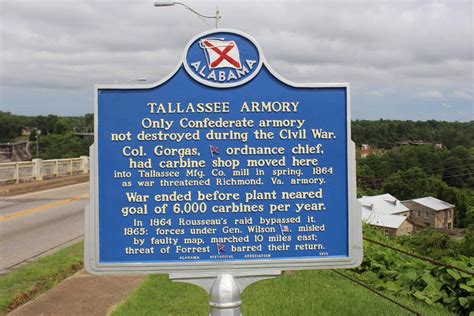 Tallassee Confederate Armory | Tallassee | Elmore | Alabama State Guide