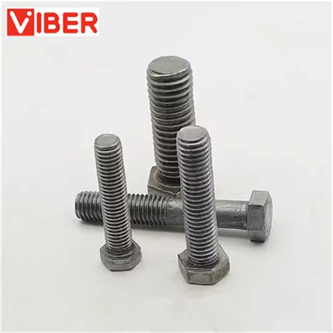 Din Ansi Gb Jis Bs Iso Steel Hex Head Bolt Made In China China