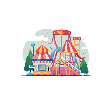 Amusement Park Clipart Transparent Download Clipartworld