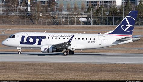 SP LDH LOT Polish Airlines Embraer ERJ 170LR ERJ 170 100 LR Photo