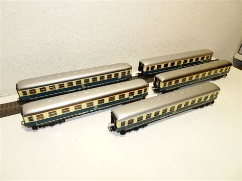 5 Märklin Personenwagen Blech DB HO Kaufen auf Ricardo