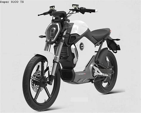 The Super Soco Electric Bike Range Bike India