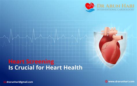 Heart Screening Is Crucial For Heart Health Dr Arun Hari