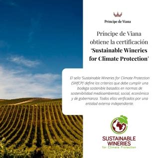 Bodegas Príncipe de Viana Sustainable Wineries for Climate Protection