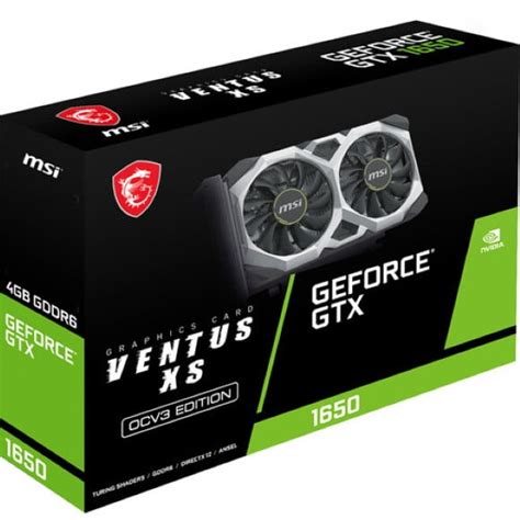 Msi Geforce Gtx 1650 D6 Ventus Xs Ocv3 Graphics Card Price In Pakistan