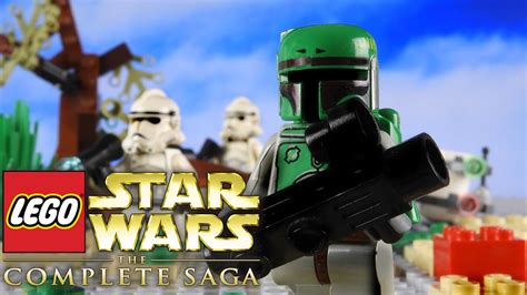 A Boba Fett Tale Lego Star Wars The Complete Saga Stop Motion Youtube