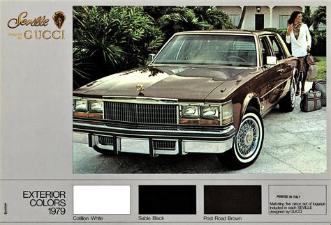 1979 Cadillac Seville Designed By Gucci Alden Jewell Flickr