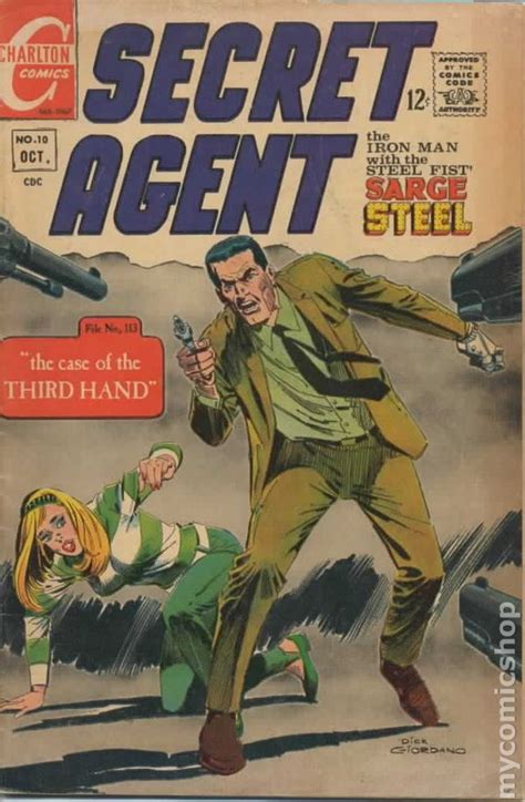 Secret Agent 1966 67 Charlton Comic Books