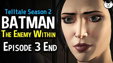 Batman The Enemy Within Episode Horrifying Ending Telltale