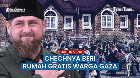 Pemimpin Chechnya Rusia Tak Tega Liat Warga Palestina Lebih Warga