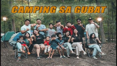 Camping Sa Gubat Kasama Ang Tropa Vlog Camping Full Set Up