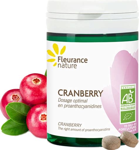 Fleurance Nature Cranberry Bio Comprim S Ayurveda France