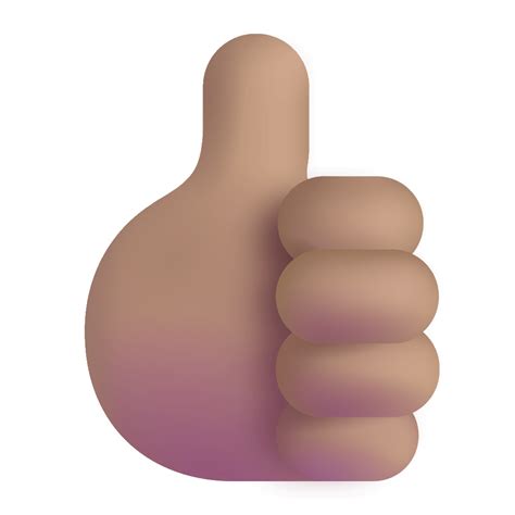 Thumbs Up 3d Medium Icon Fluentui Emoji 3d Iconpack Microsoft