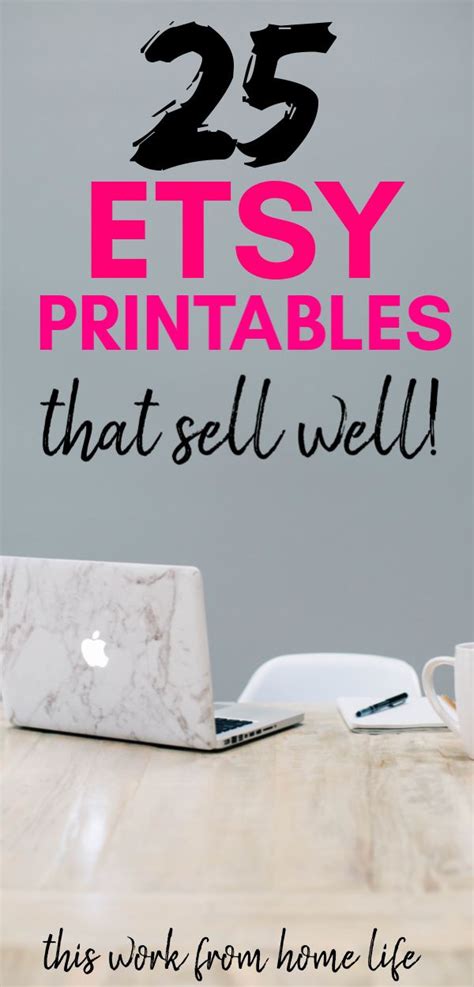 Digital Printables To Sell On Etsy