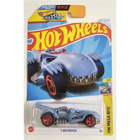 Hot Wheels Mega Bite TRextroyer Universo Hot Wheels