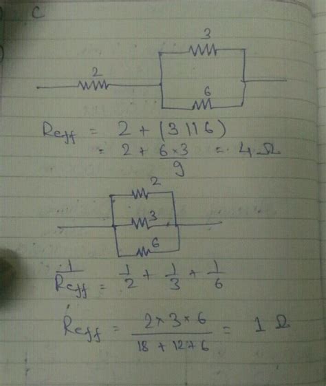 The Resistors Of Resistances Are Connected In Parallel The