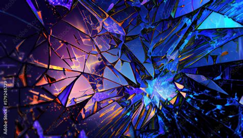 Broken Glass Pieces Wallpaper