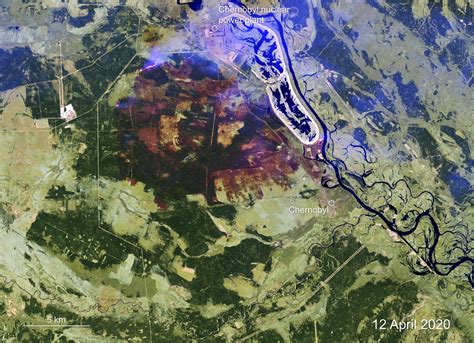 Чернобыль зона отчуждения карта со спутника