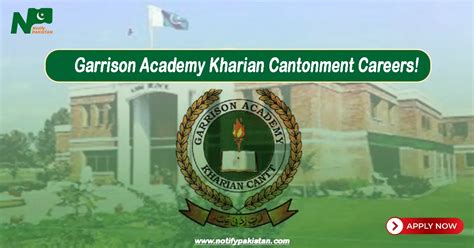 Garrison Academy Kharian Cantt Jobs Online Apply Via Email