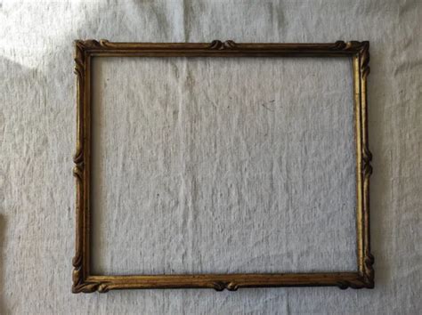 CADRE MONTPARNASSE BOIS doré feuillure 44 cm x 36 cm frame peinture