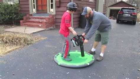 How To Make A Hover Craft With Leaf Blower Youtube