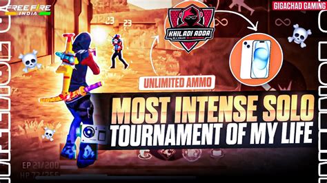 Most Intense Solo Tournament Khiladi Adda Unlimited Ammo Custom