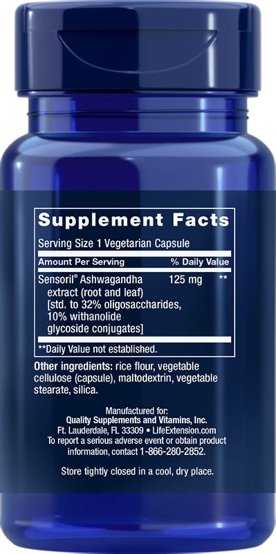 Optimized Ashwagandha 60 Vegetarian Capsules