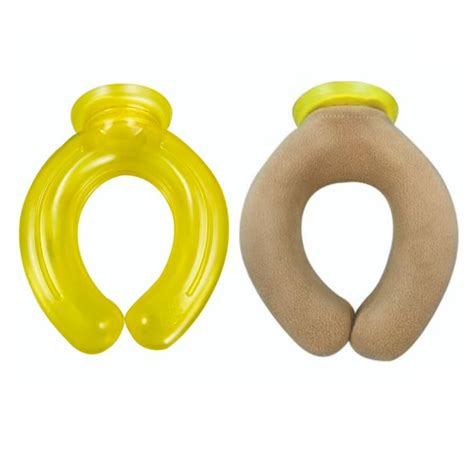 Eosunjian Leak Proof Neck Cooler Neck Ice Pack With Velvet Cover U Shaped Hot Compress Water