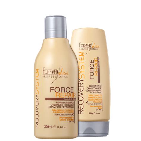 Kit Forever Liss Professional Force Repair Duo Beleza Na Web