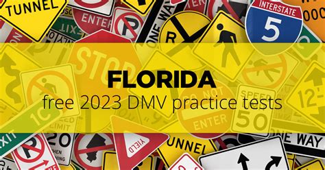 FREE Florida DMV Road Signs Permit Practice Test 2021 | FL