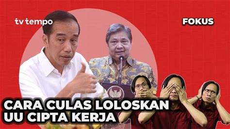 Perpu Cipta Kerja Bentuk Pembangkangan Terhadap Konstitusi Fokus