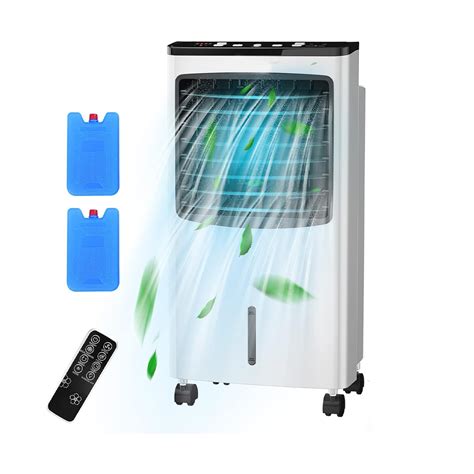 Evaporative Cooling Fan, Portable Air Conditioner Fan with Remote ...