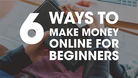 6 Ways To Make Money Online For Beginners Boringmoney