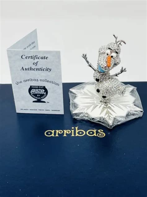 Disney Arribas Brothers Limited Edition Olaf From Frozen Swarovski