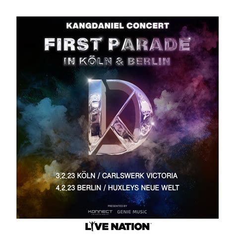 Live Nation GSA On Twitter Wir Freuen Uns Auf Kang Daniel Infos Und