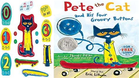 Pete the Cat and His Four Groovy Buttons - Animated read aloud story ...