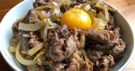 Gyudon: Japanese beef bowl Recipe by Koya Matsuno - Cookpad