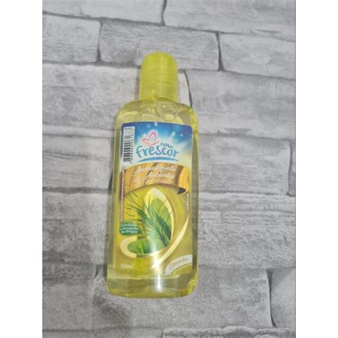 Aromatizante De Ambientes Novo Frescor Citronela 140ml Shopee Brasil