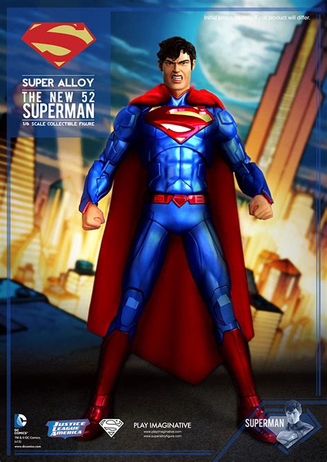 Superman Action Figure Super Alloy 16 Event Exclusive The New 52 Dc