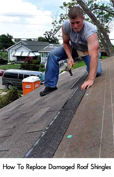 How To Replace Damaged Roof Shingles