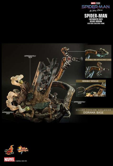 Hot Toys Spider Man Figure Showcases His New Integrated Suit