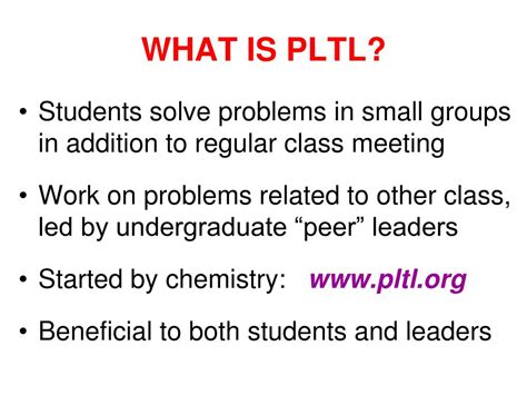 Ppt Peer Led Team Learning In Introductory Cs Powerpoint Presentation Id 4646201