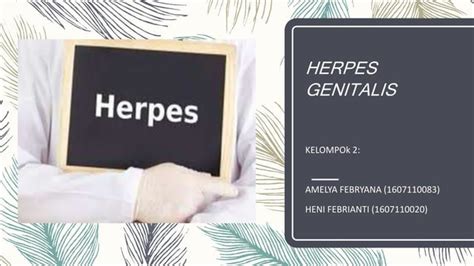 HERPES GENITALIS Pptx