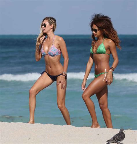 Lauren Stoner In A Bikini In Miami January 2015 Celebsla