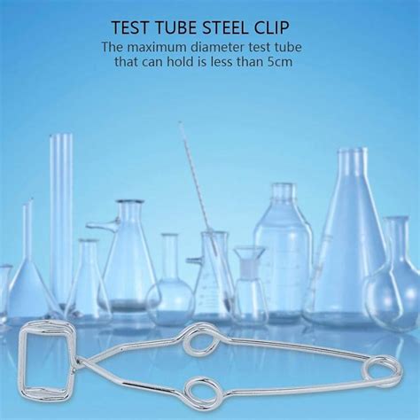 Spring Test Tube Steel Clip Clamp Holder Test Tube Holder Laboratory