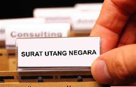 Jenis Surat Utang Negara