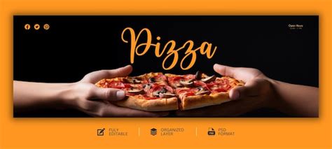 Premium Psd Food Menu And Delicious Pizza Graphic Design Template