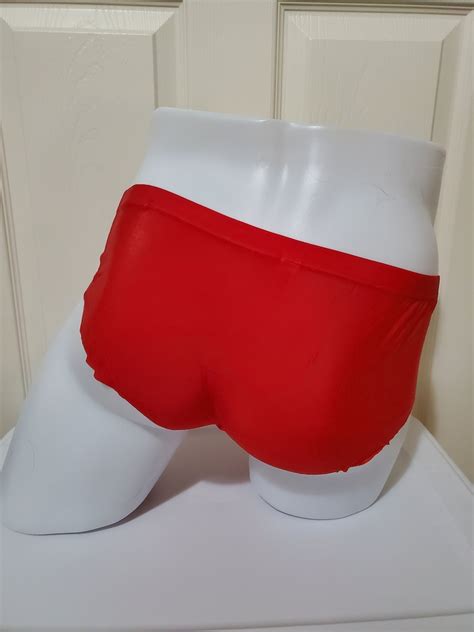 Silk Fabric Men S Bikini Briefs Pair Set Etsy