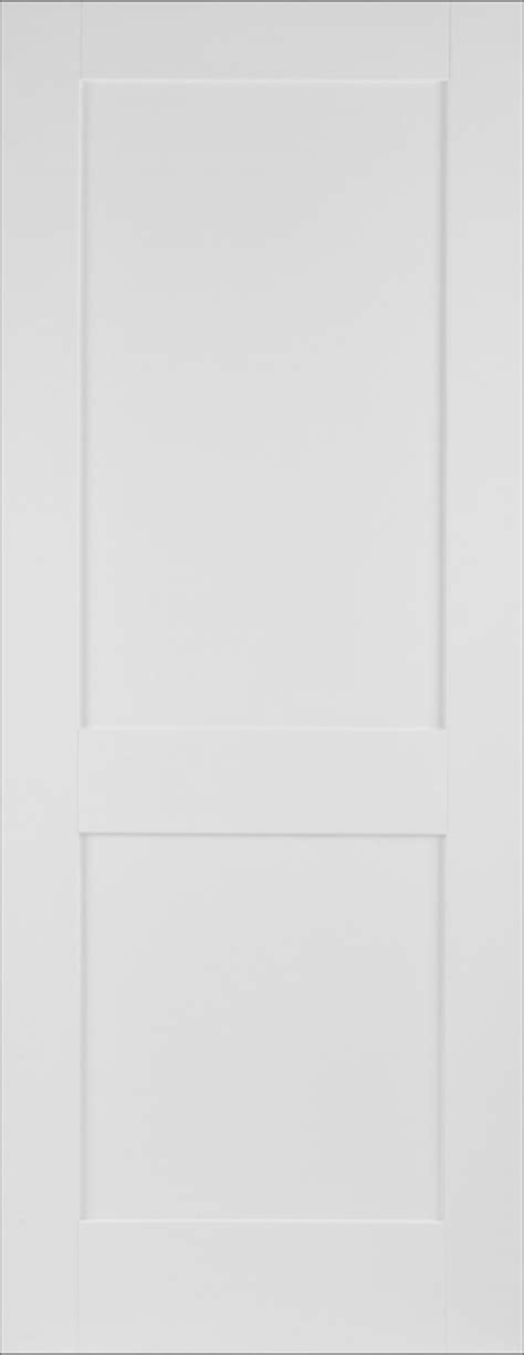 White Shaker 2 Panel Fire Door From Doors And More